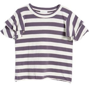 BP. classic tee with lightly fluttering sleeves- SIZE SMALL- NWOT